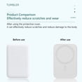 thumbnail image 4 of Funda Suave Para Iphone 12 Pro Cargador Inalámbrico Magnético Funda De Batería (Blanco), 4 of 7