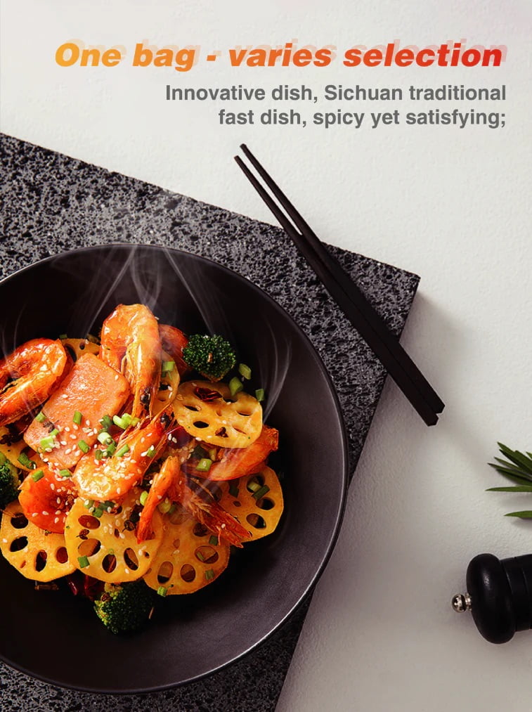Haidilao Spicy Stir-Fry Sauce 1 Box, 220g*34pcs