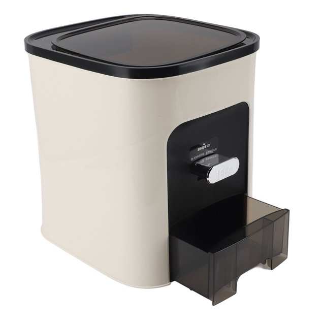 Distributeur de Riz, Récipient Efficace de Scellement de Riz avec Couvercle, Seau de Stockage de Céréales Multifonctions pour Animaux de Compagnie et PP, Récipients de Stockage de Céréales Sèches pour Garde-Manger de Cuisine Maison