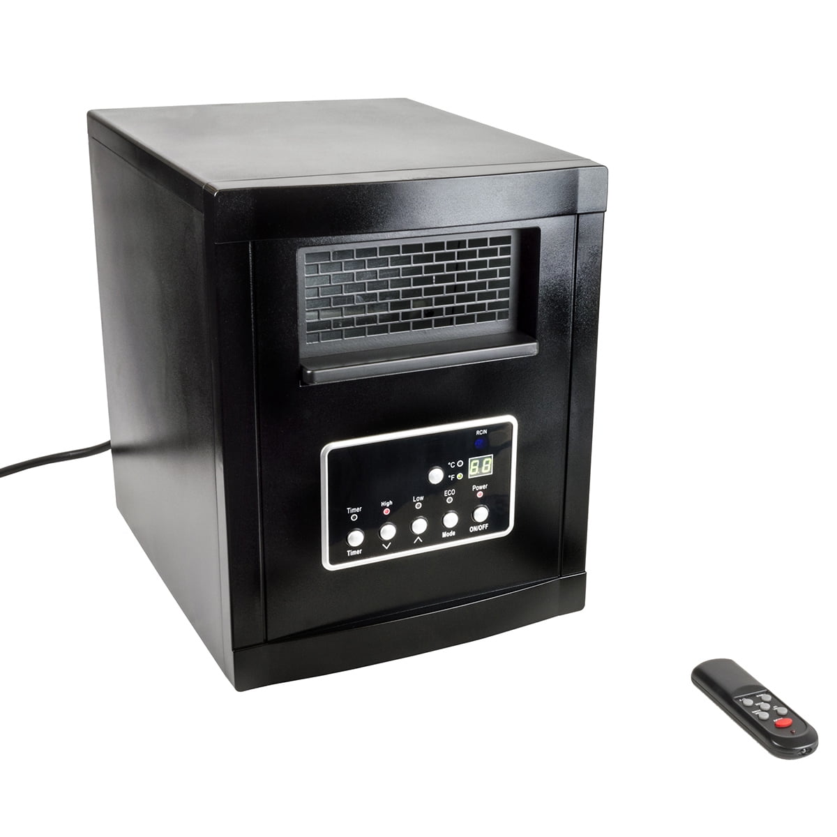 American Comfort ACW0071 Black 1500 Watt Infrared Heater - Walmart.com