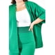 thumbnail image 4 of Conjunto de lino Roman Fashion Tallas Extras 4312 Verde 38, 4 of 7