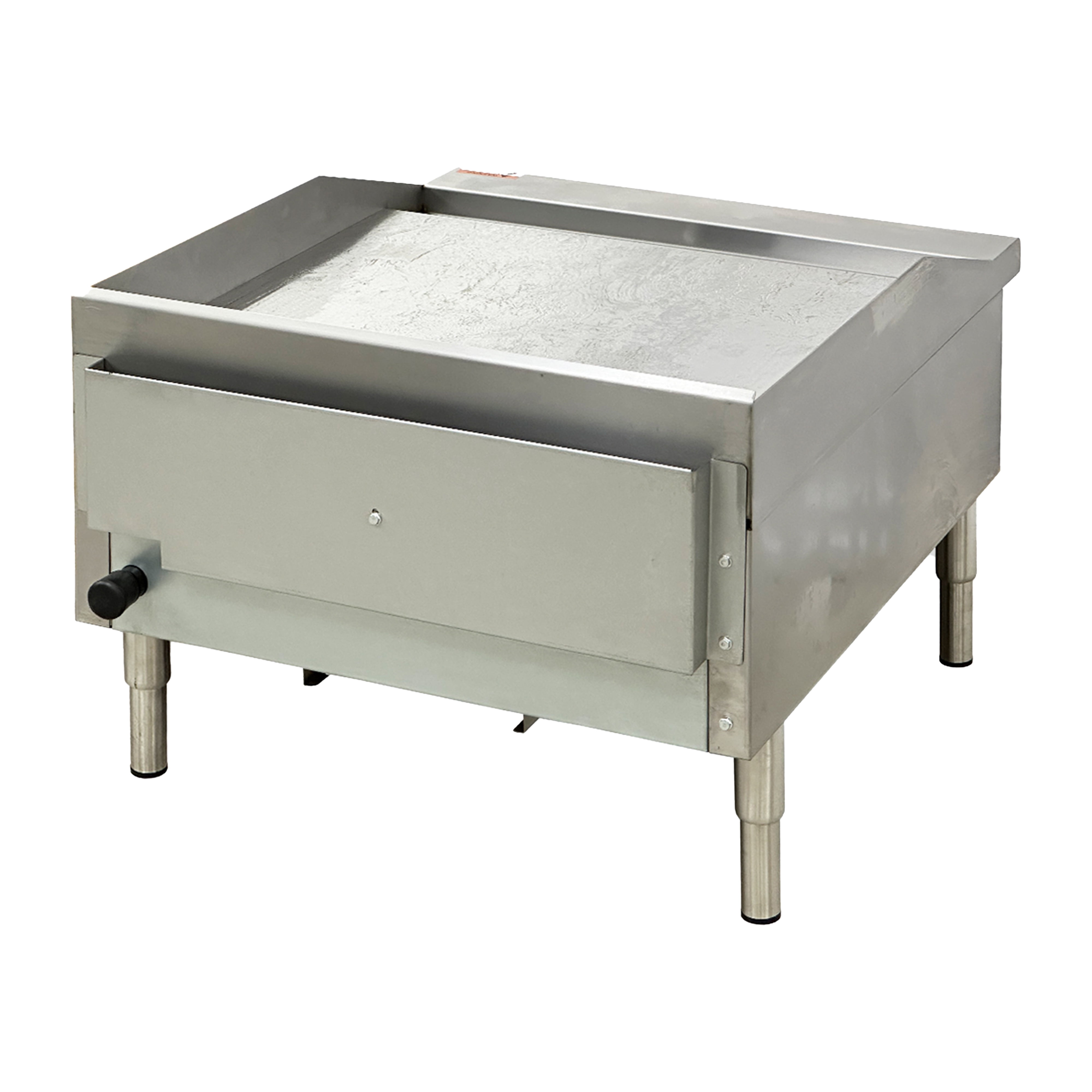 24 in. Commercial Gas Countertop Griddle 60,000 BTU Thermostat Griddle Flat Top