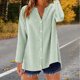 thumbnail image 1 of Neewe Flannel Plaid Soft Fabric Button Down Shirt Roll Up Long Sleeve Flannel Plaid Shirt Blouses for Women, 1 of 6