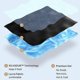 thumbnail image 3 of Gorro de hielo para aliviar la migraña | Gorro para el dolor de cabeza y la migraña | Terapia de frío y calor para ojos hinchados, alivio del estrés, color negro, 3 of 5