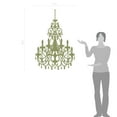 thumbnail image 2 of Vinatage Antique Decorative Chandelier Wall Decal Sticker, 2 of 4
