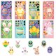 thumbnail image 2 of Decoraciones de Pascua, 8 hojas de papel sobre el día de Pascua, pegatinas para garabatos, lindas calcomanías para niños y adultos, divertidas pegatinas para laptop, patinetas, botellas de agua, álbum, 2 of 6