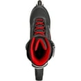 thumbnail image 6 of ROLLERBLADE Adult Male Zetrablade Black/Red Inline Skates, Size: 6/6.5, 6 of 7