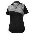 thumbnail image 1 of Monterey Club Women's Melange Flash Colorblock Golf Polo Shirt #2476, 1 of 2