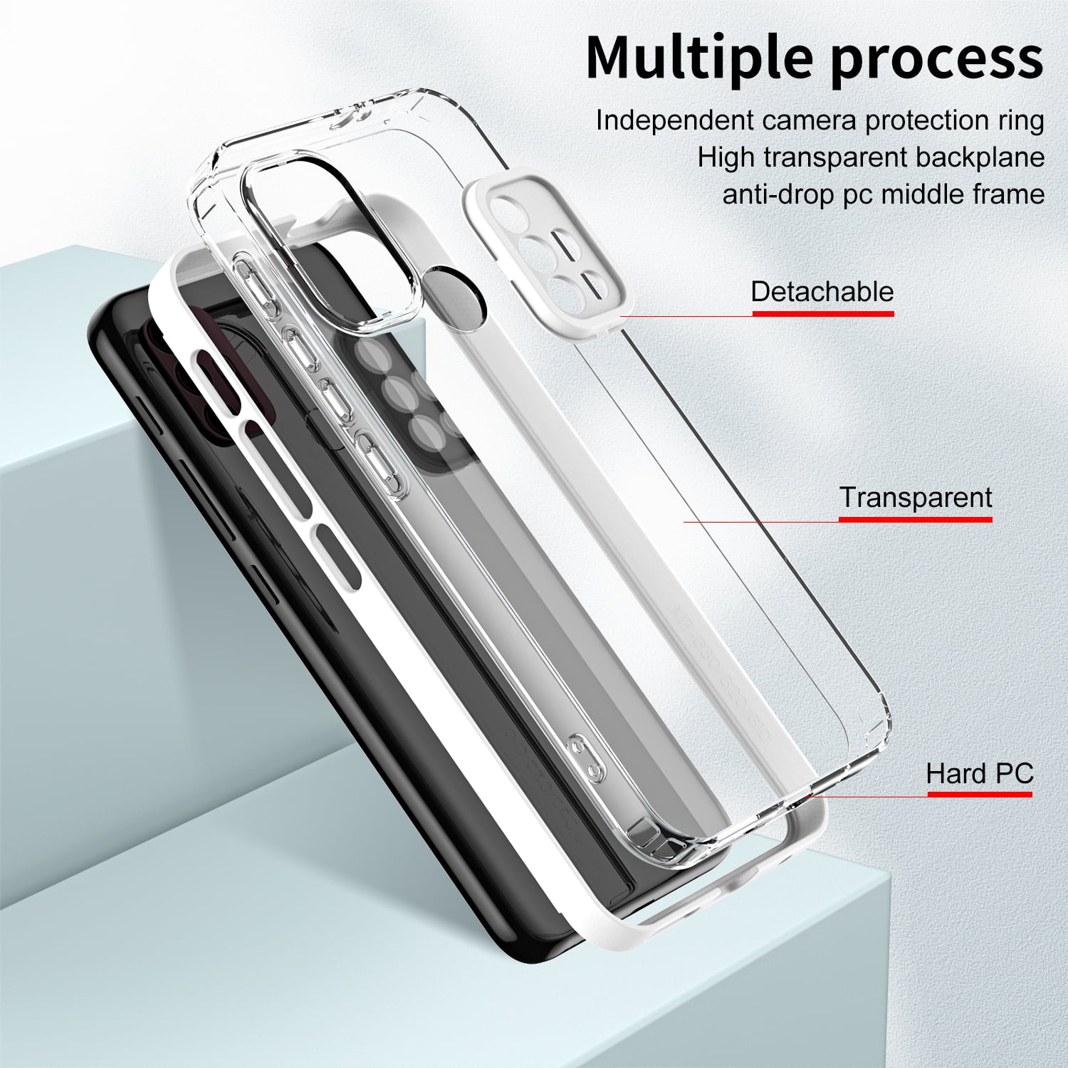 Lifted G35moto G23 Silicone Case - Shockproof, Water-resistant, Clear Cover