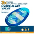 Spring Floats Self Inflating SwimWays Spring Float, Inflatable Pool Lounger with Hyper-Flate Valve ...