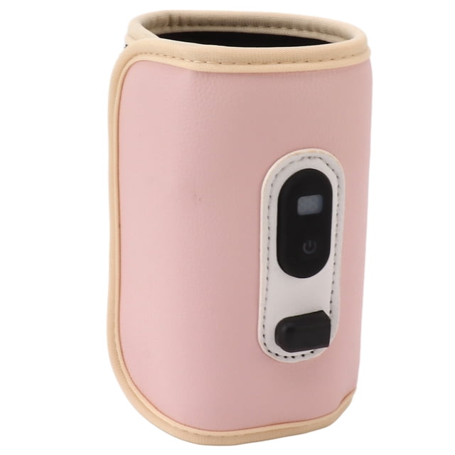 Calentador de Biberones de Leche para Bebés Calentador de Biberones Portátil de 5 Velocidades Calentador de Leche para Bebés con Pantalla LED Biberón Calentador USB para ANGGREK Otros