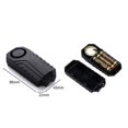 thumbnail image 2 of Alarma para bicicletas, alarma antirrobo inalámbrica para puertas y ventanas de vehículos, motocicletas, automóviles, bicicletas, 113 dB, súper ruidosa e impermeable (control remoto incluido) Rojo Verde Cocina, Decoración y Otros, 2 of 4