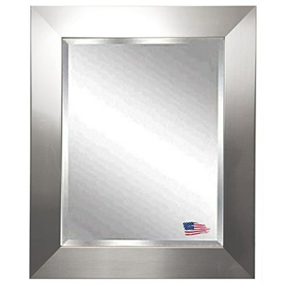 Rayne Mirrors Silver Wide Wall Mirror