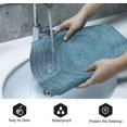 thumbnail image 3 of 6 X 38cm/15inch Sets De Table Ronds Tisss (bleu) Sets De Table En Coton Tiss Thermo-isolants Et Antidrapants Sets De Table Lavables Pour Les Runio, 3 of 5