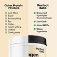 thumbnail image 2 of Perfect Keto Colágeno Péptidos Proteína en polvo con aceite MCT, colágeno hidrolizado, suplemento tipo I y III, alimentado con pasto sin gluten, bajo en carbohidratos, crema de café Keto, colágeno par, 2 of 5