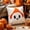 White B, variant on AuroraX Halloween Pumpkin Ghost Throw Pillow Covers Halloween Embroidered Decorative Cushion Cover Autumn Cute Farmhouse Thanksgiving Fall Home Decorations White