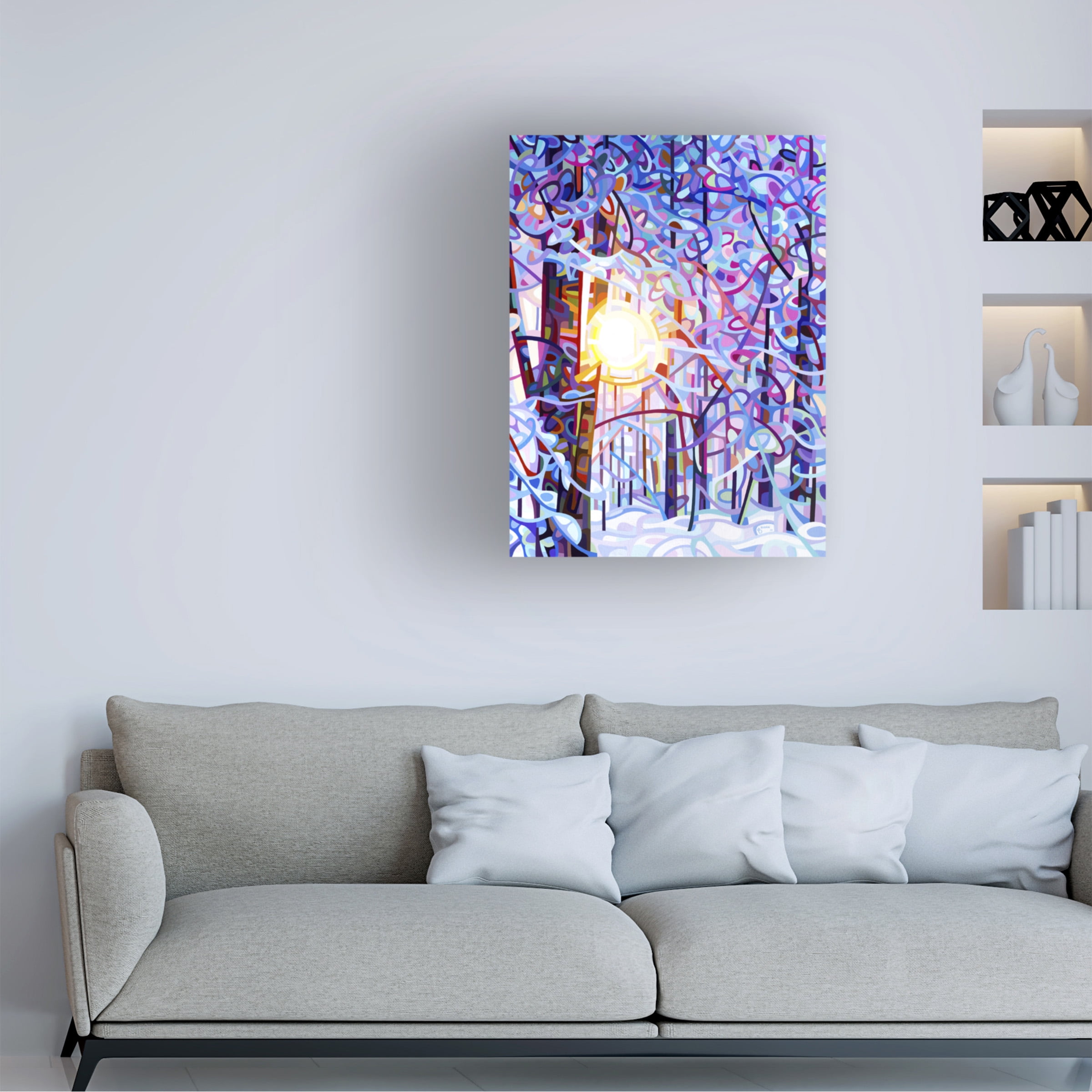 Mandy Budan 'Early Riser' Canvas Art
