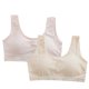 thumbnail image 1 of Odeerbi 2 Pack Niñas Bras de Entrenamiento 10-16 Años, Bras Deportivos Sin Alambre de Algodón Con Almohadillas Ropa Interior de Desarrollo de La Pubertad Respirable, 1 of 5