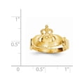 thumbnail image 2 of 14k Polished Claddagh Ring, 2 of 3