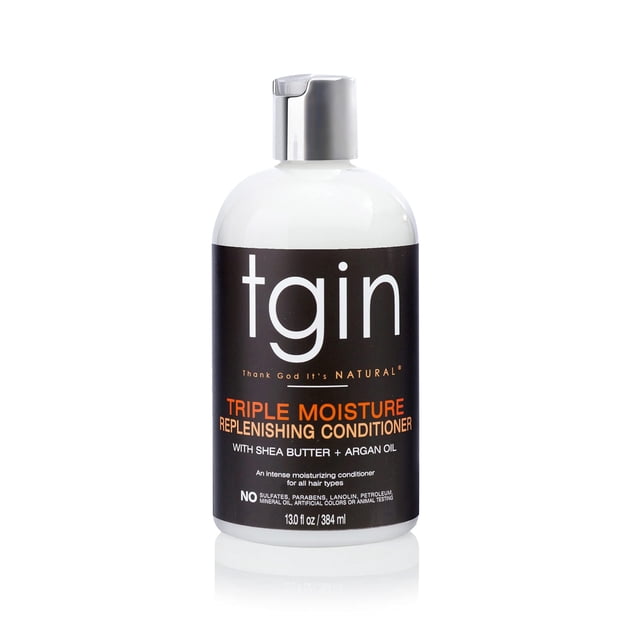 tgin Triple Acondicionador Regenerador de Humedad para Cabello Natural 13oz