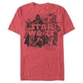 thumbnail image 2 of Men's Star Wars Retro Favorites Collage Graphic Tee Red Heather Medium, 2 of 6