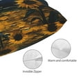 thumbnail image 3 of Sikiie Oil Starry Sky Sunflower Pillow Covers, Throw Pillow Case Cushion Covers,Cushion for Bedroom,Couch,Home-20"x30", 3 of 6