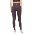 thumbnail image 5 of YITTY Active Women's Ultraluxe High-Waist Pocket Legging, Athleisure, 4-Way-Stretch, Deep Plum , L, Regular | 27" Inseam, 5 of 7