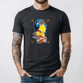 thumbnail image 1 of T-shirt Von Dutch Bike Homme Unisexe Noir Taille p-5TG, 1 of 4