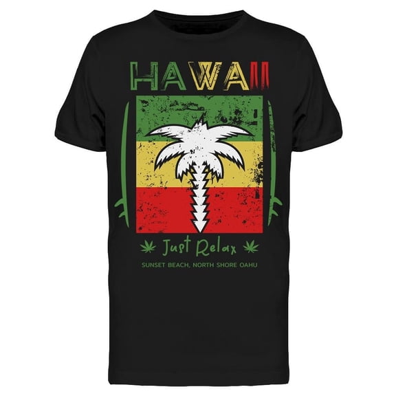 Hawaii Just Relax Tee Men's -Image by Shutterstock