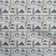 thumbnail image 1 of oneOone Viscose Chiffon Light Gray Fabric Camping Sewing Craft Projects Fabric Prints By Yard 42 Inch Wide, 1 of 6