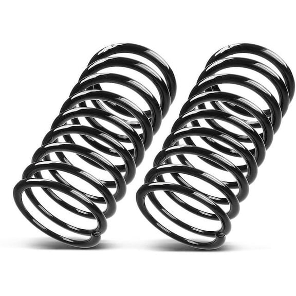 Rear Coil Spring Set 2 - Compatible with 2000 - 2004 Ford Focus 2001 2002 2003