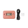 thumbnail image 1 of Digital Hour Meter LCD Display Tachometer Waterproof Portable Engine Gauge for Motorcycle Bike ,Accurate, 1 of 6
