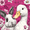 Cute Bunny And Duck Floral, variant on UXIEQU Flying Cranes Canvas Wall Art Print 15.75x11.81 Inches