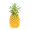 thumbnail image 2 of 1 pieza de fruta artificial, piña, plástico, vitrina, adorno Piña amarilla, 2 of 9