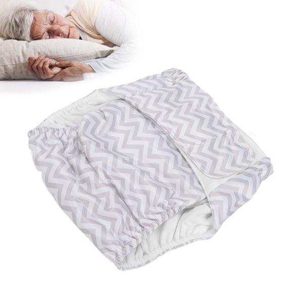 Cloth Cloth Adult Diapers Washable Reusable Adult Cloth Nappy with Hook and for Old Man Incontinence Special Adults