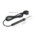 thumbnail image 6 of 80W 110V Soldering Iron Welding Tools Electric Digital Solder Wire Tweezers(Black), 6 of 7