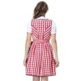 thumbnail image 4 of Women's Dirndl Dress, Dirndl Blouse Traditional Oktoberfest for Oktoberfest Carnival, 4 of 5