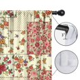 thumbnail image 4 of Blackout Kids Curtains,Pioneer Flower Childrens Insulated Curtains Set Of 2,Bedroom Essentials,Toddler Room Decor 52x63in(132x160cm), 4 of 4