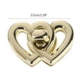 thumbnail image 6 of HeroNeo Metal Heart Clasp Buckles Turn Lock Twist Locks For Handbag Bag Purse Craft DIY, 6 of 6