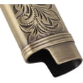 thumbnail image 3 of Étui de Briquet en Métal Vintage Floral Estampé, 2 Pcs Étui de Briquet Rétro Compact Gravure 3D Floral Estampé Alliage de Zinc Étui de Protection (Bronze), 3 of 8
