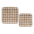 thumbnail image 4 of Melrose International Tray (Set of 2) 13.5"L x 2.25"H, 17"L x 3.25"H Bamboo, 4 of 6