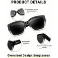 thumbnail image 3 of Gafas de Sol KANASTAL Polarizadas UV400 para Usar Sobre Anteojos para Mujeres/Hombres, 3 of 6
