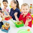 thumbnail image 6 of 2Pcs/4Pcs 20 Oz Sandwich Containers for Kids - Toast Shape Lunch Box with Lids, Reusable BPA Free Plastic, Microwave & Freezer Safe, Small Food Storage Case for Kids Adults Snack Meal Prep, 6 of 6