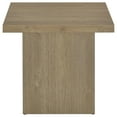thumbnail image 3 of Devar Square Engineered Wood Side End Table Latte, 3 of 8