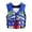 Z02-Blue, variant on MUXiin Neoprene Life Jackets for Kids Begin To Swim Cartoon Swim Vest with Adjustable Safety Strap Buoyancy Swimming Aid for Boating, Swimming, Watersports, Pool, Beach, & More