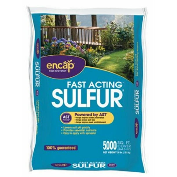 30 lbs Pelletized Sulfur Plus AST Polymer