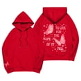 thumbnail image 1 of Graphic Hoodie for Women 2024 Cute Preppy Sweatshirt Long Sleeve Drawstring Pullover Tops with Pockets, 1 of 6