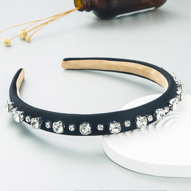 Rhinestone Fine Edge Hairband for Women Fashionable Hair Accessories