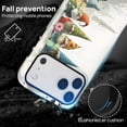 thumbnail image 5 of Case for iPhone 17 Pro, Christmas Little People Design Hybrid Dual Protection Soft TPU Hard PC Shockproof Anti Scratch Cover Men Women Stylish Protective Phone Case, 5 of 7
