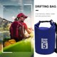 thumbnail image 1 of Saco seco de natación impermeable para rafting en kayak en navegación en bote río que trekking pesca agua bolsa de engranajes flotantes para al aire libre, 1 of 7